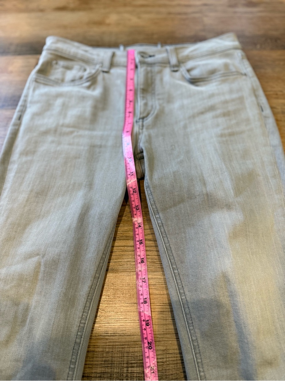 rag & bone Cropped Slim Jeans in Burmese - Picture 8 of 8